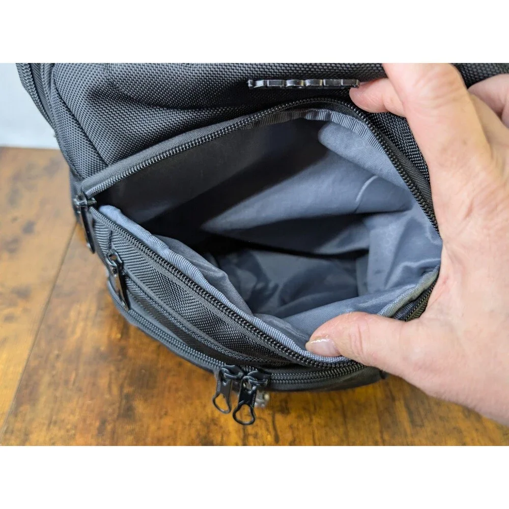 KROSER 17.3 Travel Laptop Backpack XL Heavy Duty USB Charging Port RFID Black